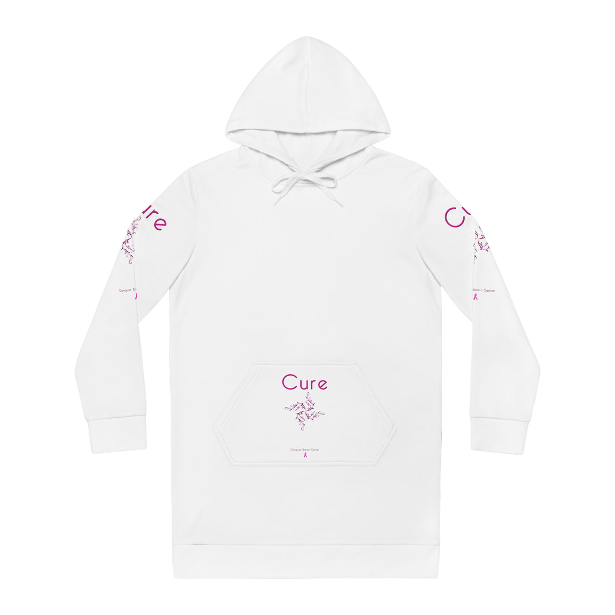 Cure Women's Hoodie Dress (AOP)
