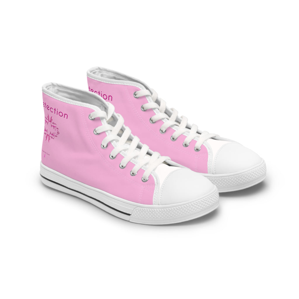 "DETECTION" Women's High Top Sneakers