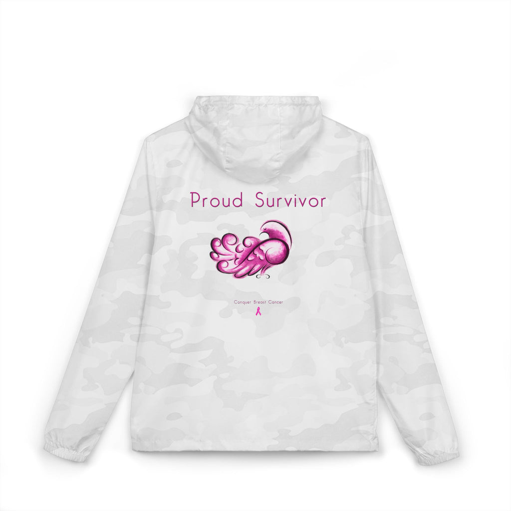 Proud Survivor Unisex Full-Zip Windbreaker Jacket
