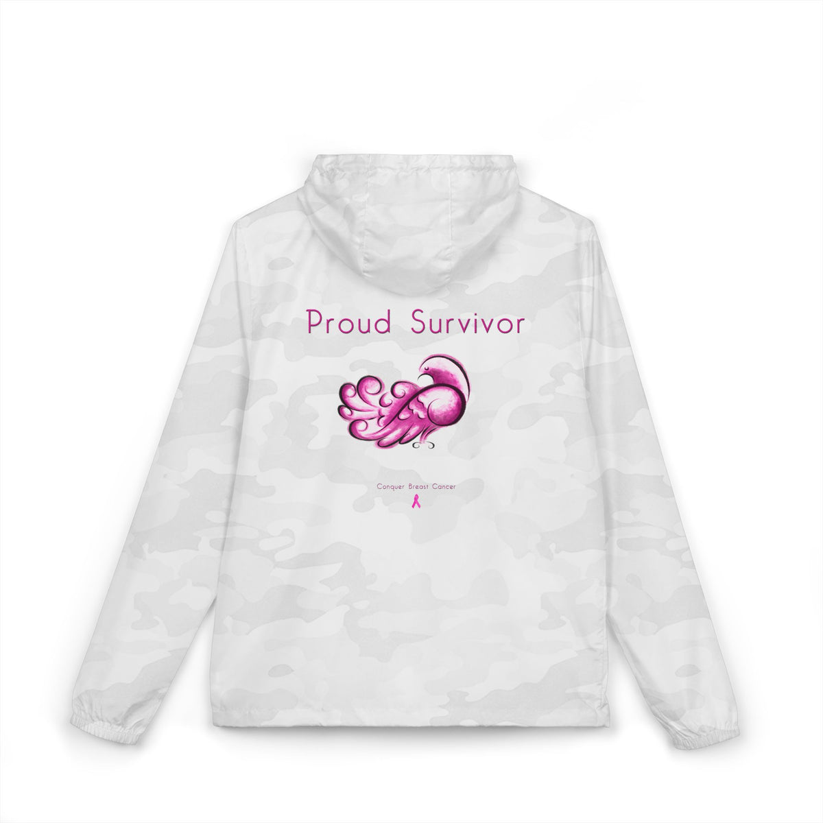 Proud Survivor Unisex Full-Zip Windbreaker Jacket