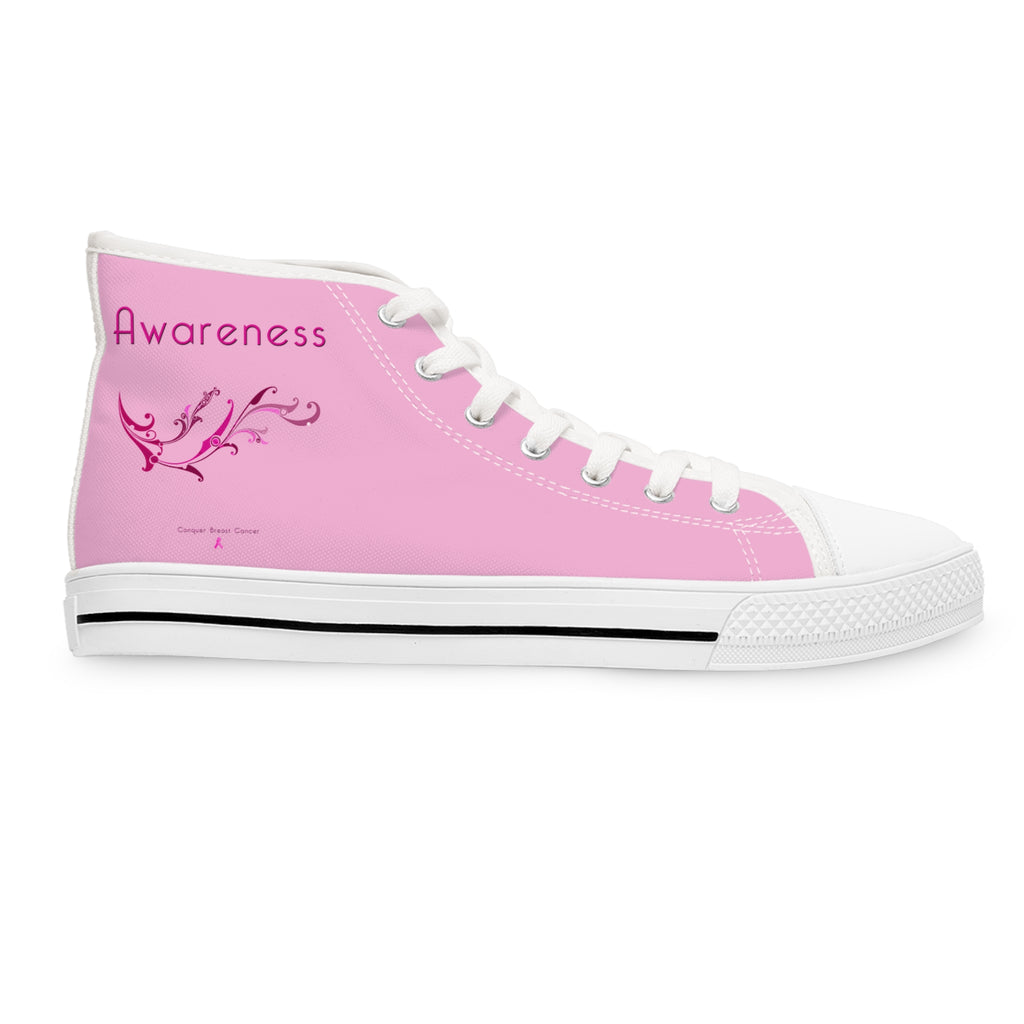 "Awareness" Women's High Top Sneakers