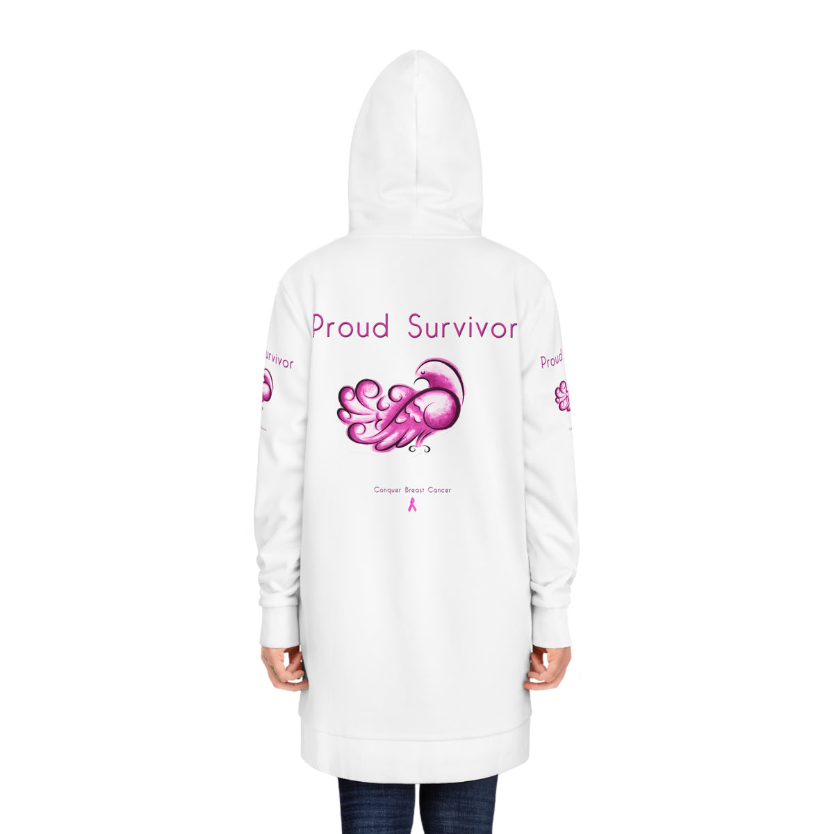 "Proud Survivor" Women's Hoodie Dress
