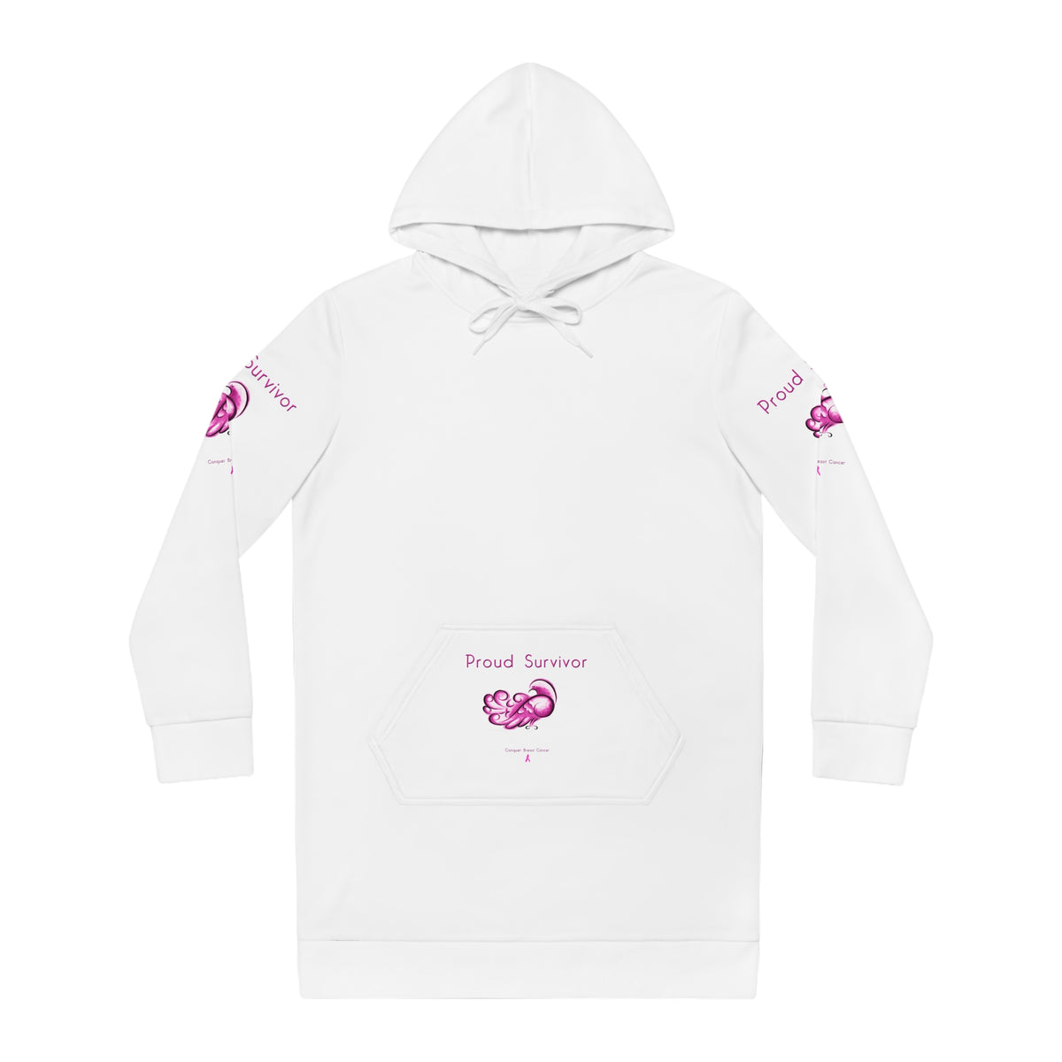 "Proud Survivor" Women's Hoodie Dress