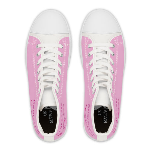 "Awareness" Women's High Top Sneakers