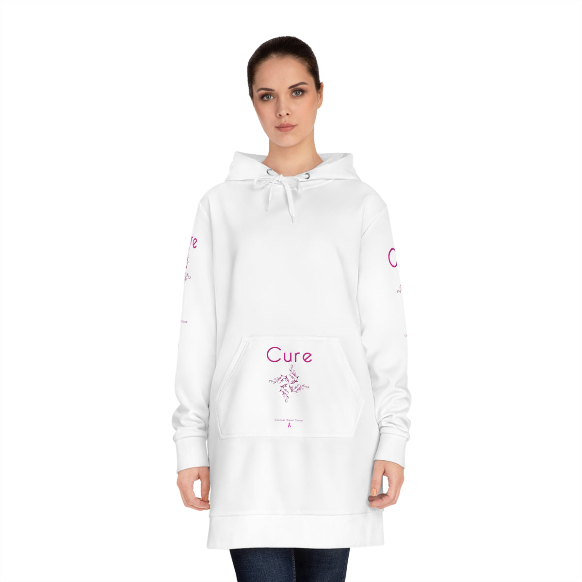 Cure Women's Hoodie Dress (AOP)