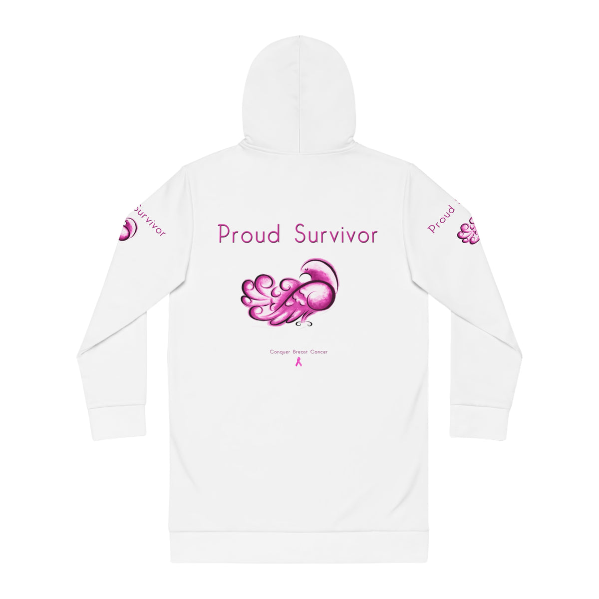 "Proud Survivor" Women's Hoodie Dress