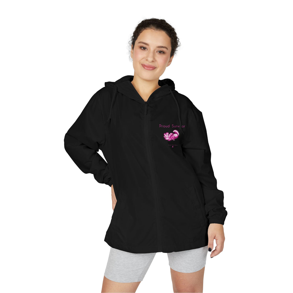 Proud Survivor Unisex Full-Zip Windbreaker Jacket