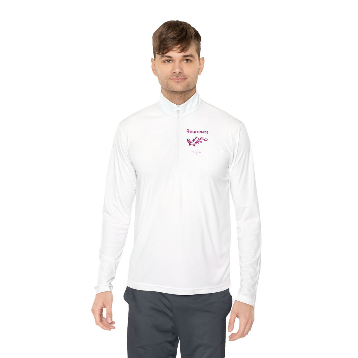 Awareness Unisex Quarter-Zip Pullover