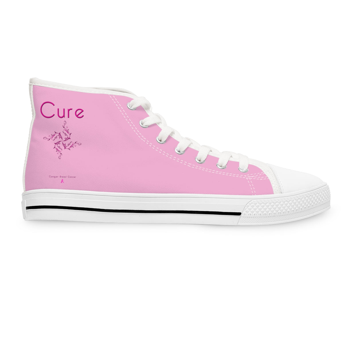 "CURE" Women's High Top Sneakers