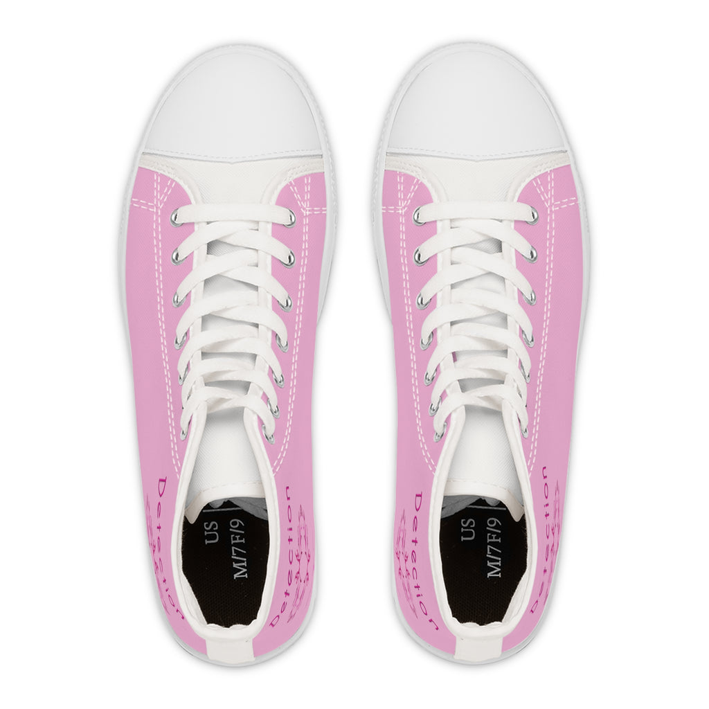 "DETECTION" Women's High Top Sneakers