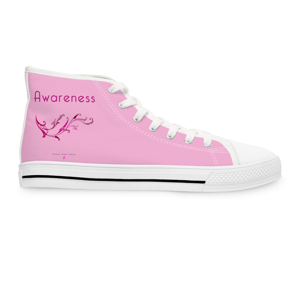 "Awareness" Women's High Top Sneakers