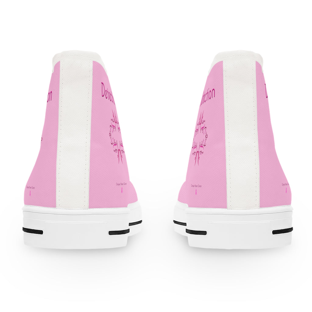 "DETECTION" Women's High Top Sneakers
